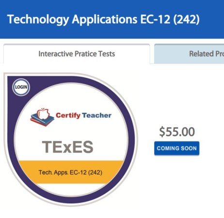 Technology Applications 242 Study Guide – 1st Year Texas Teachers